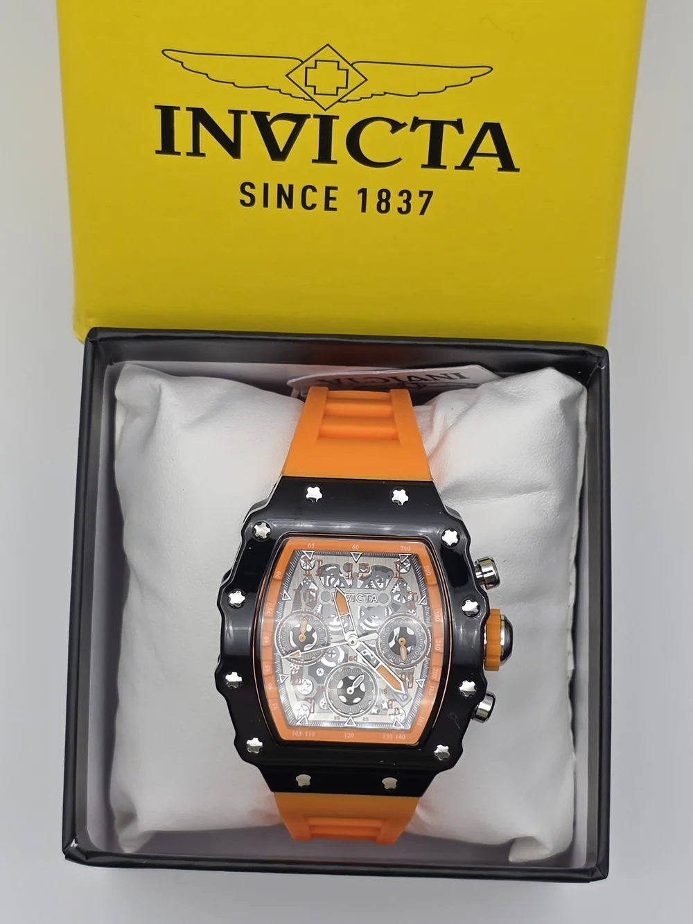 69772 - Invicta Racing Valxor Unisex Watch - 40mm, Orange
